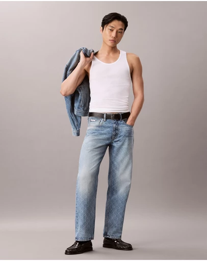 Calvin Klein Jeans - 90s Straight Logo Jeans