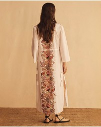 AUR OCEA - Bel Fiore Trellis Scallop Tunic Dress