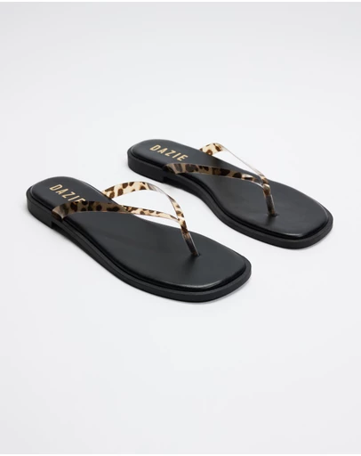 Dazie - Ruby Tortoiseshell Thongs