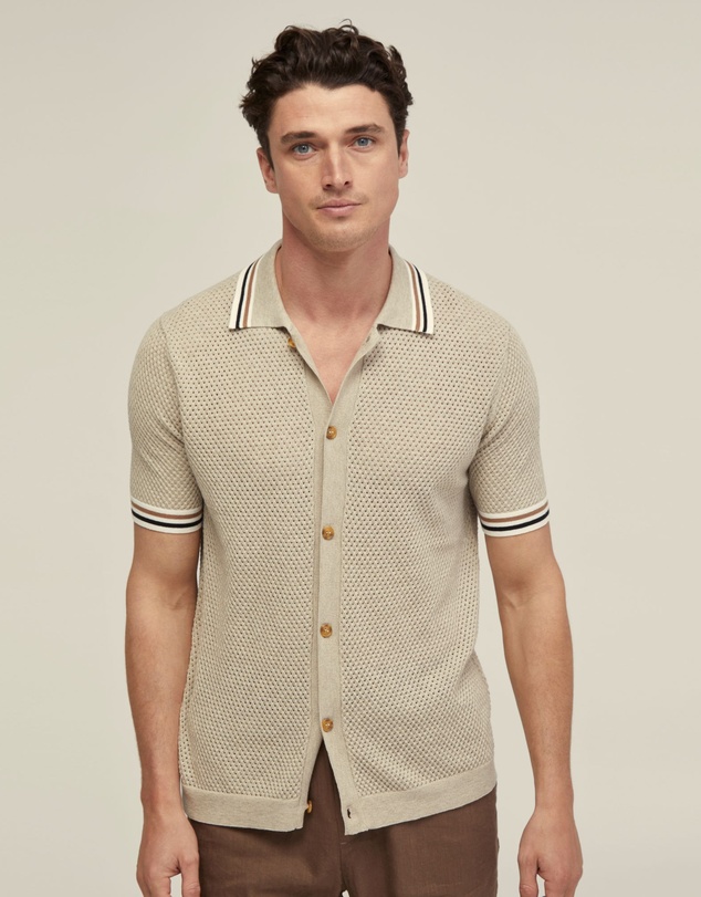 Oxford - Kenji Knitted Shirt