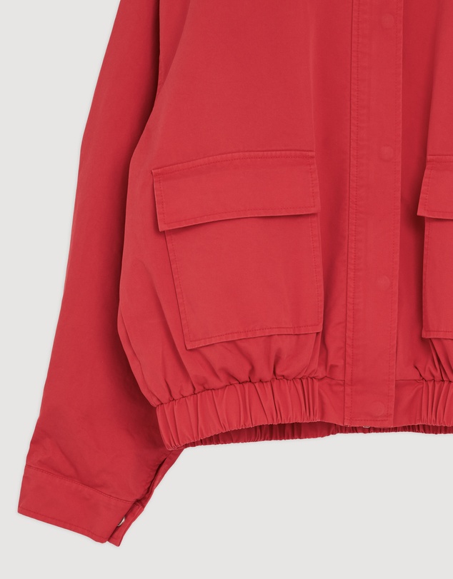 Revibe - Repaired AERE Ines Funnel Neck Bomber - AU 10