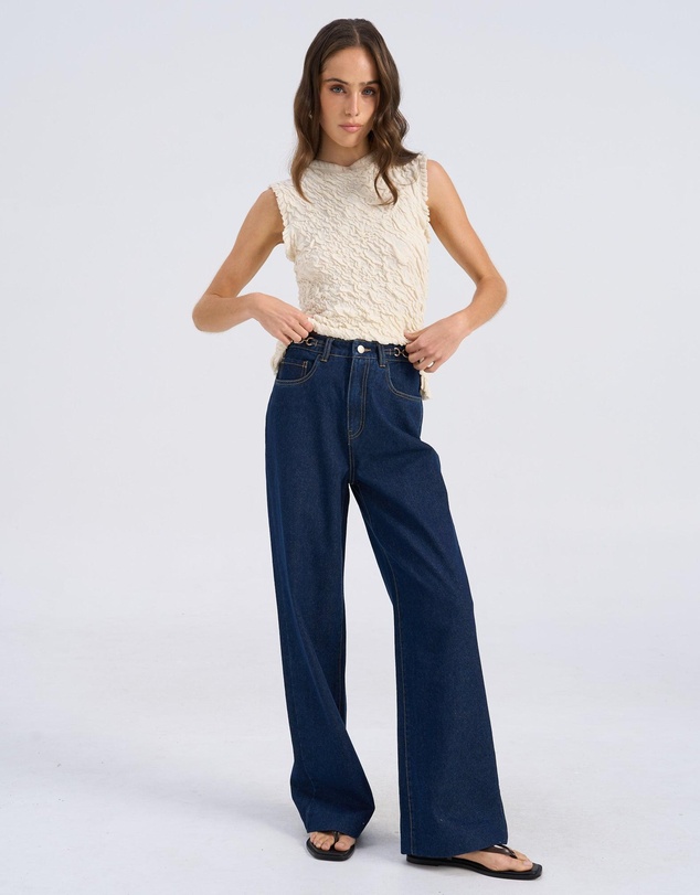 Vero Moda - Kathy Wide Leg Denim Jeans