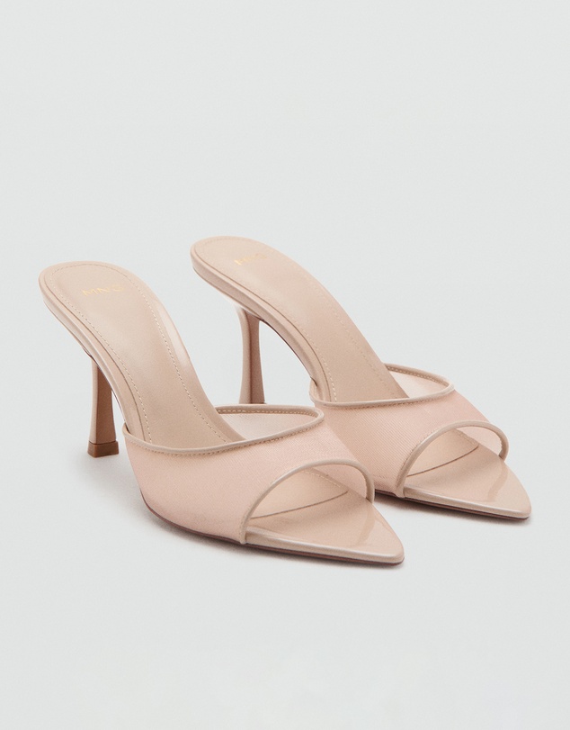 M.N.G - Pointed Heel Sandals