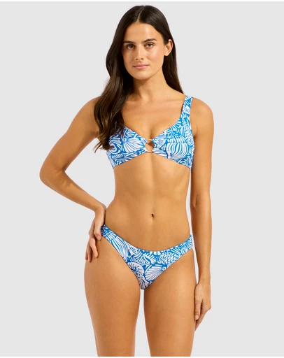 Seafolly - C Shells Reversible Hipster Bikini Bottom