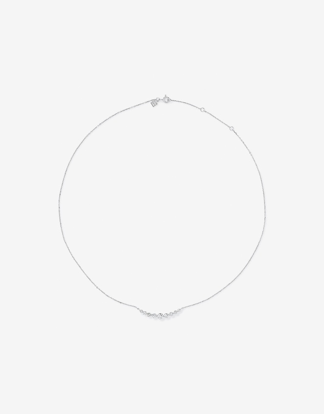 Michael Hill - 1.00TW Lab Diamond Graduated Necklace in Silver