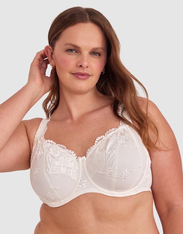 Bras N Things - Sapphire Full Cup Bra - Ivory