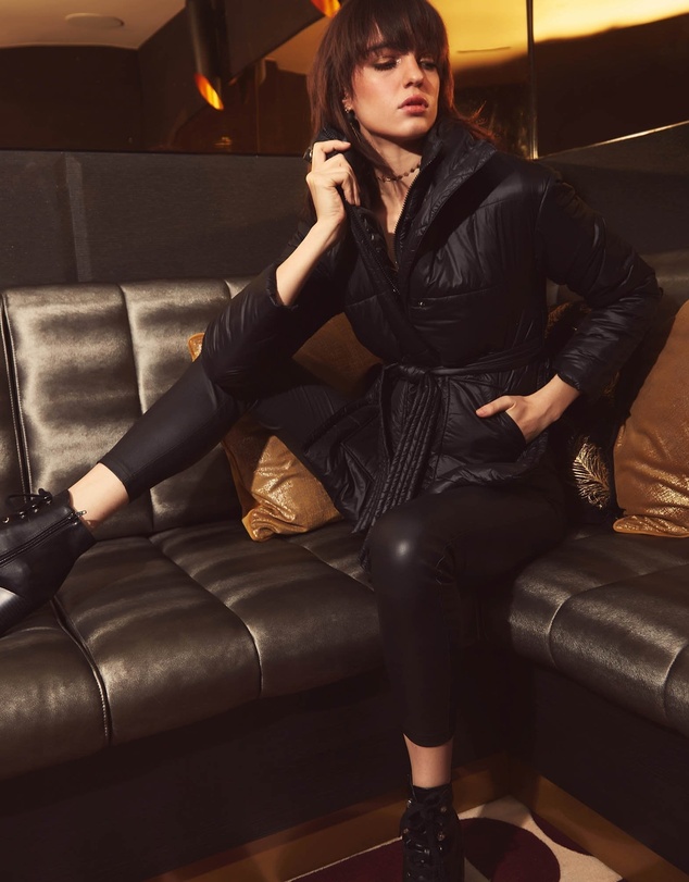 Belle & Bloom - Moonrise Belted Puffer Jacket