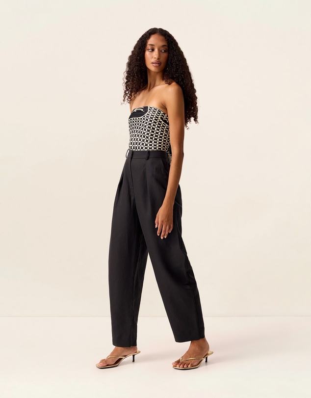 MOS The Label - Cecilia Barrel Leg Pants