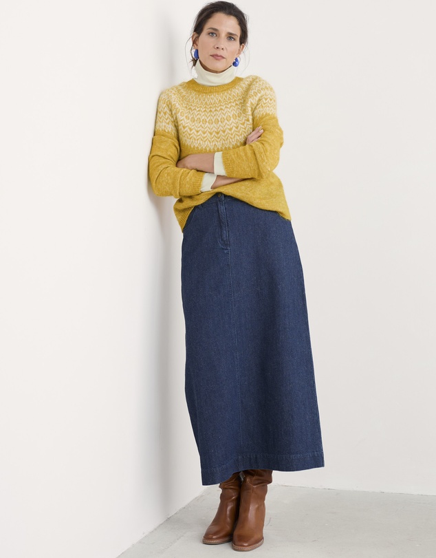 Seasalt - Seasalt Cornwall White Hazel Rib Top
