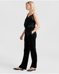Belle & Bloom - Reverie Velvet Pant