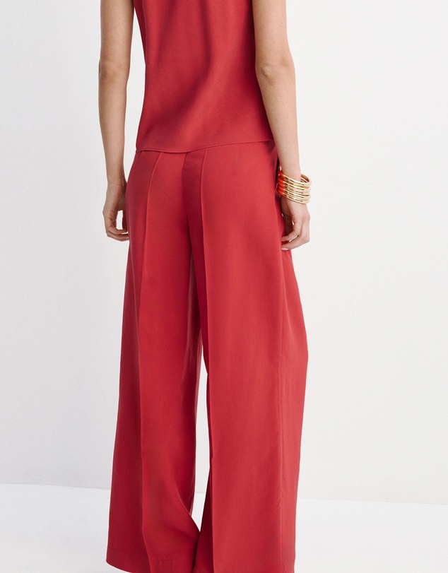 M.N.G - Straight Lyocell Trousers