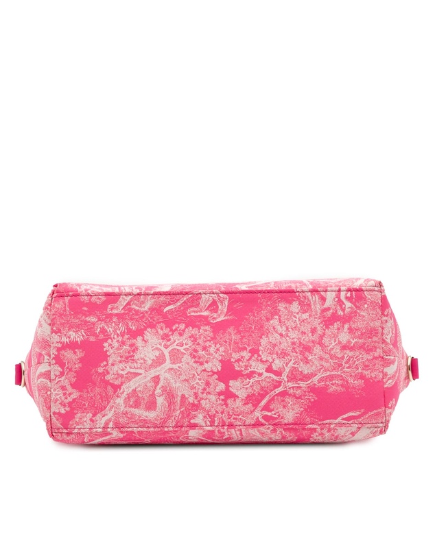 Pre-Loved by Azura Reborn - Pre-Loved Medium Technical Fabric Toile de Jouy Reverse DiorTravel Nomad Pouch