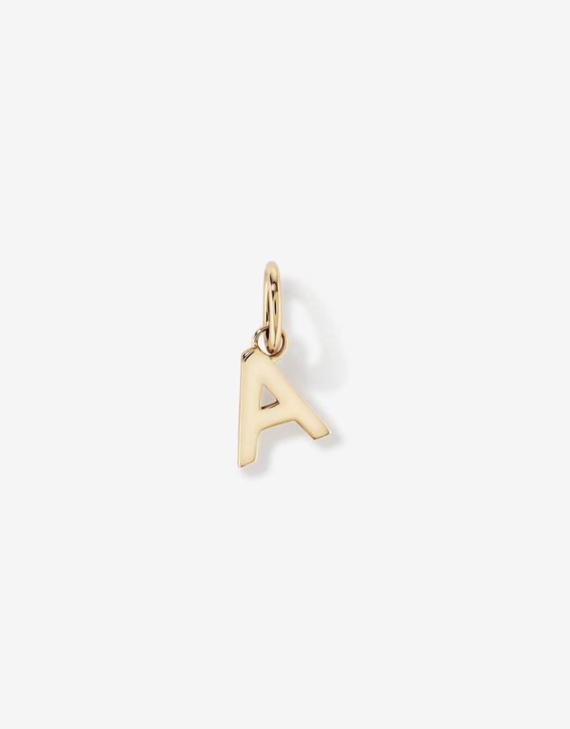Michael Hill - Letter A Initial Pendant in 10kt Yellow Gold