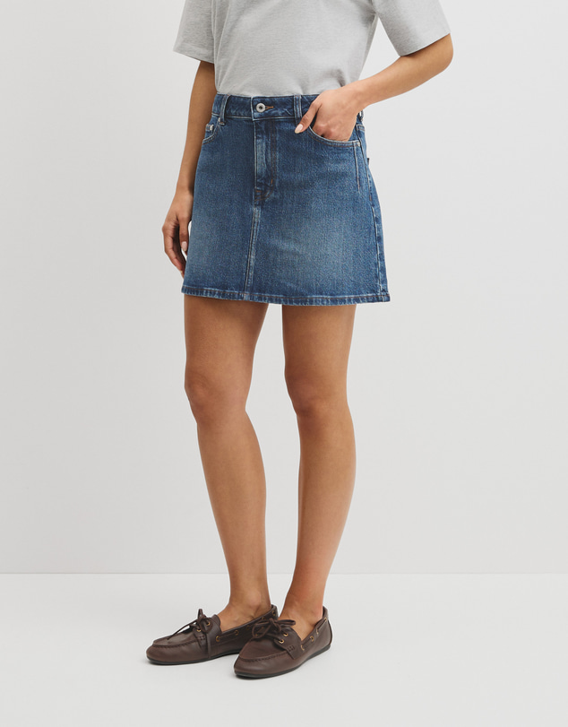 Country Road - Denim Mini Skirt