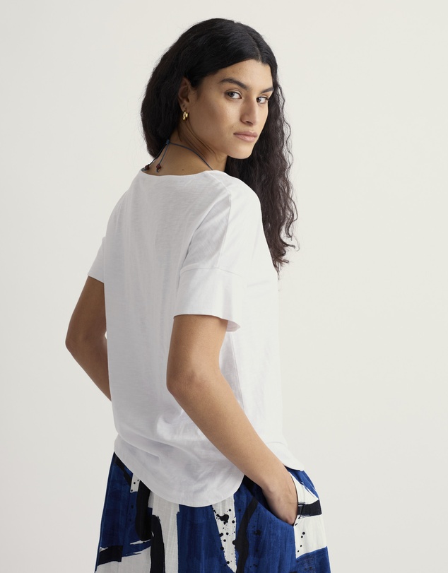 Seasalt - Seasalt Cornwall White Bryher View T-Shirt