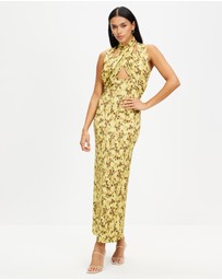 Third Form - Wisteria Wrap Neck Tank Dress