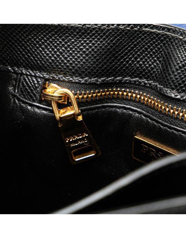 Pre-Loved by Azura Reborn - Pre-Loved Bicolor Saffiano Cuir Flap Crossbody