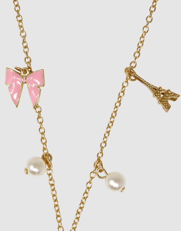 Claris The Chicest Mouse In Paris By Pink Poppy - Claris Charm Necklace