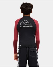 Quiksilver - Boys 8 to 16 On Tour Long Sleeve Rash Vest