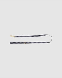 Mog & Bone - Hemp Dog Collar & Lead - Navy Cross