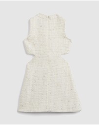 Bardot Junior - Chantelle Boucle Mini Dress - Kids-Teens
