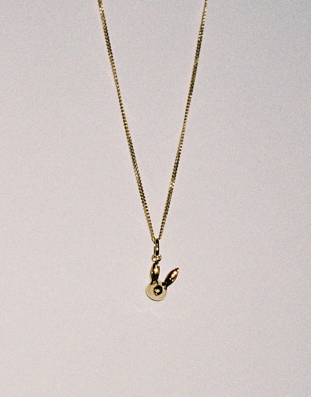 Meadowlark - Bunny Charm Necklace