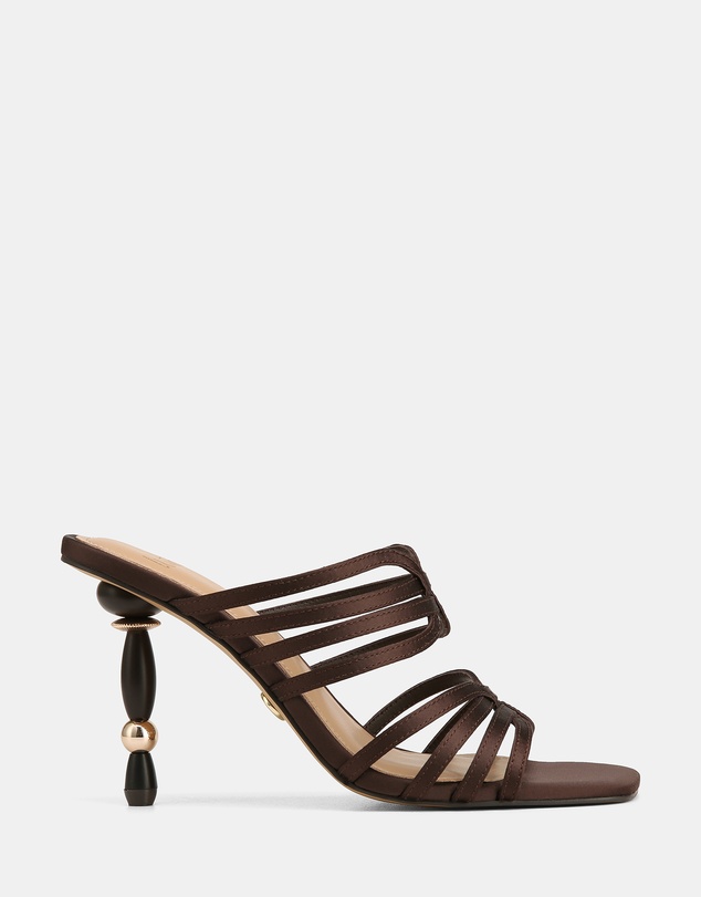 Wittner - Yasmin Satin Heel Sandals