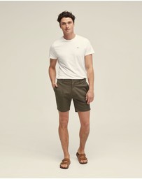 Oxford - Tom Cotton Stretch Shorts