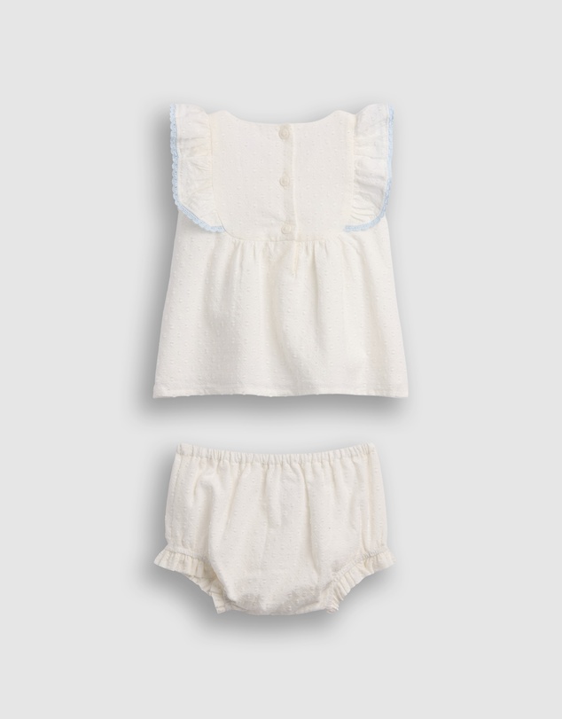 GAP - SL Eyelet Bib Set - Babies