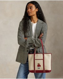 Polo Ralph Lauren - Polo Bear Canvas Small Shopper Tote
