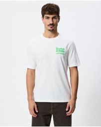 Scotch & Soda - Regular Fit Front Back T-Shirt