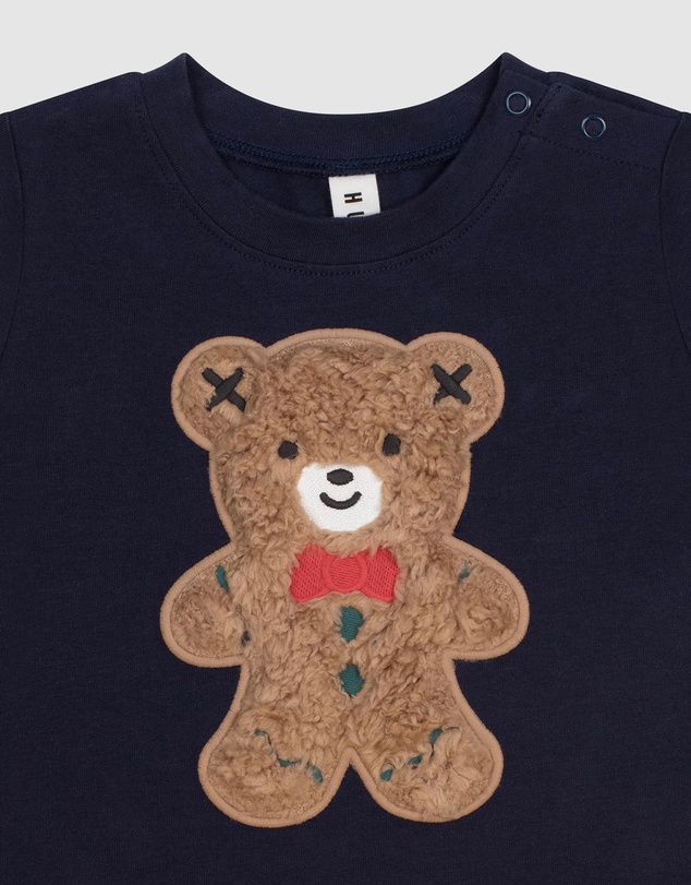 Huxbaby - Furry Gingerbread Tee - Babies-Kids