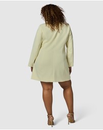 Pink Dusk by Curve Project - Kiss The Girl Tuxedo Dress