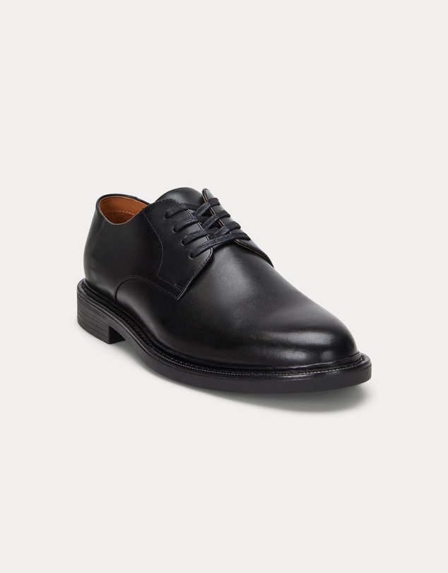 Polo Ralph Lauren - Asher Burnished Leather Derby Shoes - Men's
