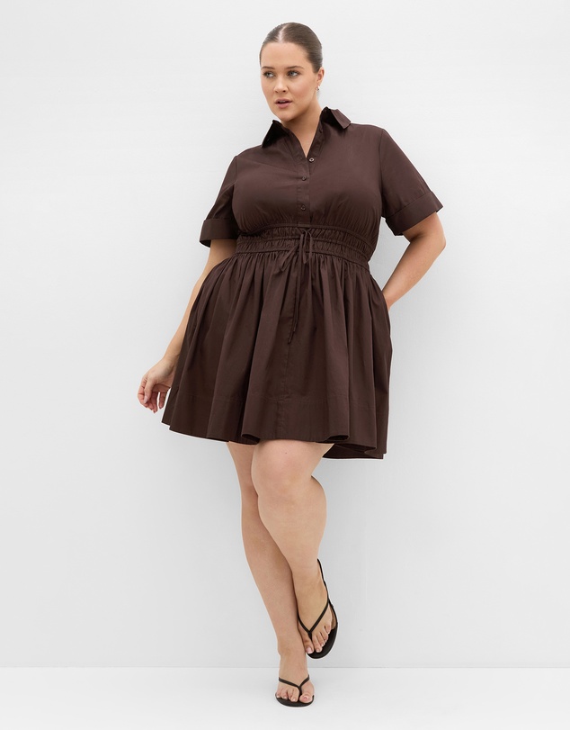 City Chic - Lana Mini Shirt Dress