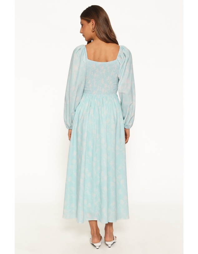 Petal & Pup - Maureen Maxi Dress - Green Spring Ditsy
