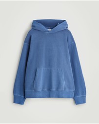 COS - Washed Cotton-Jersey Hoodie