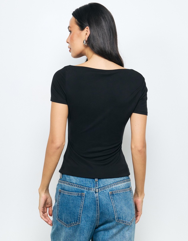 AERE - Jamie Cupro T-Shirt
