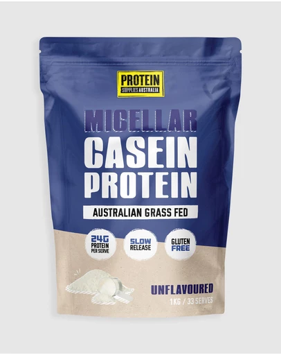 Protein Supplies Australia - Vanilla Micellar Casein Protein - 1kg