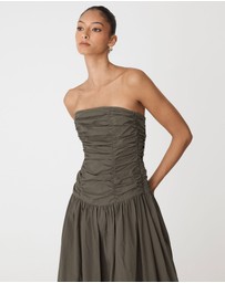 Forcast - Cathy Cotton Modal Midi Dress