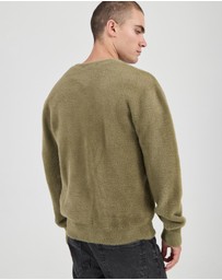 Rolla's - Shag V Neck Knit Jumper