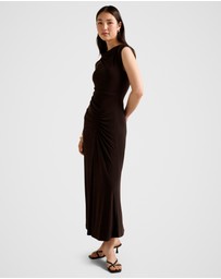 Forever New - Carrie Draped Bodycon Midi Dress