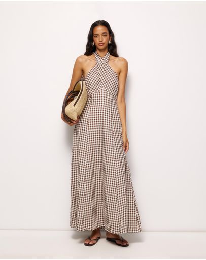Chocolate Gingham