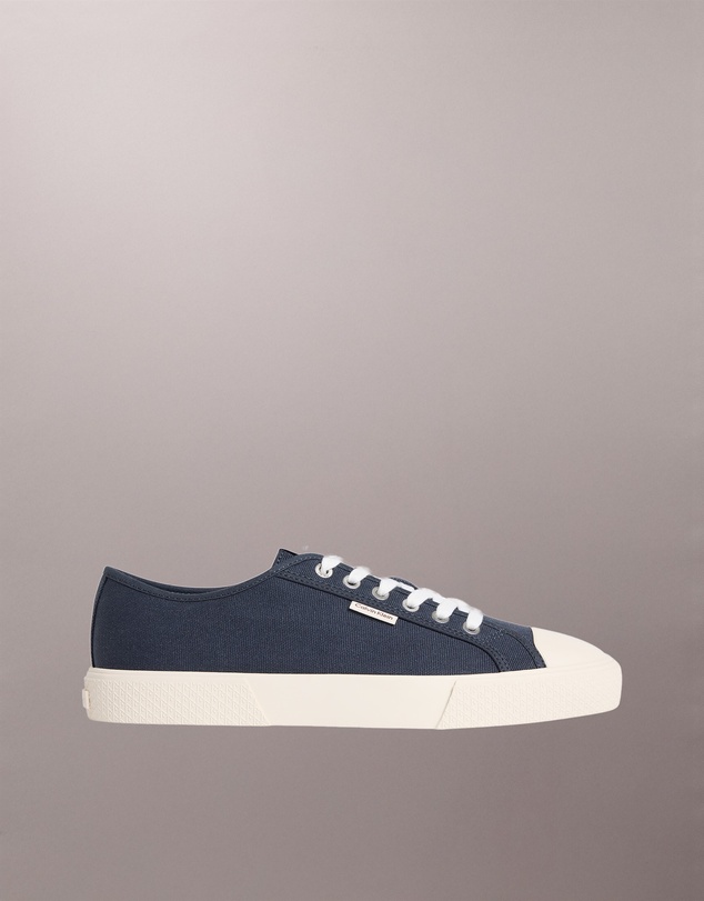 Calvin Klein - Alvaro Cotton Canvas Logo Trainers