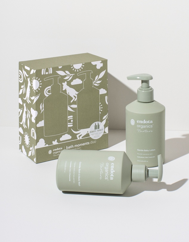 Endota - Organics Nurture -  Bath Moments Duo