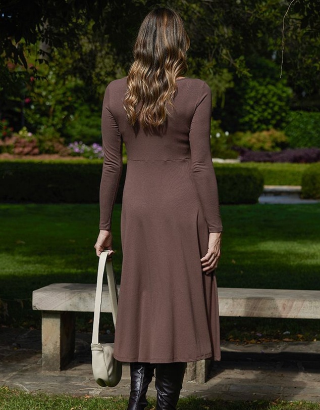 Bamboo Body - Ribbed Olivia Dress