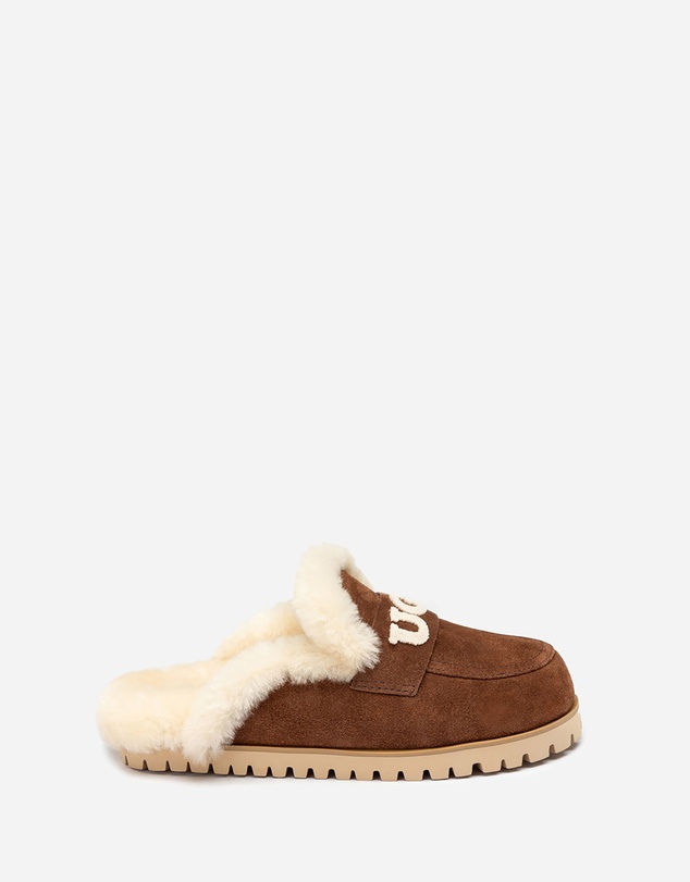 Ozwear Connection Uggs - Ugg Priya Knit Logo Shearling Slipper