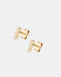 Luna Rae - Solid Gold - Vivian Studs