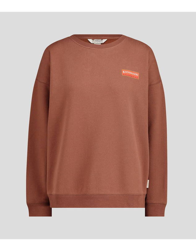 Kathmandu - Heritage Logo Slouchy LT BB Crew Sweatshirt