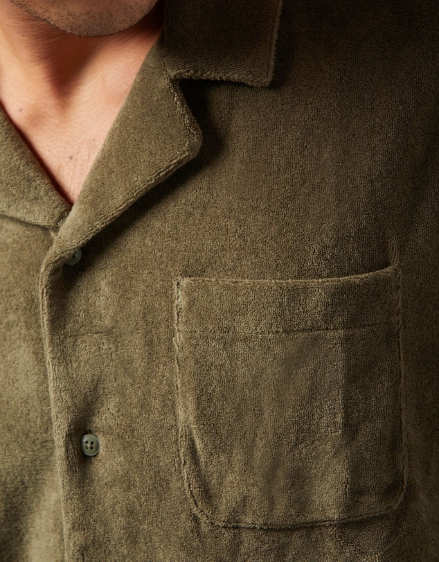 Brixton - Bunker Terry Cloth Short Sleeve Knit